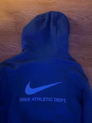 Sudadera Nike Azul Athletic Dept en Talla M