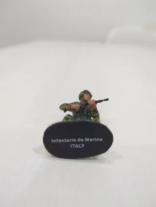 Figurita Infante Marina Italiano Plomo