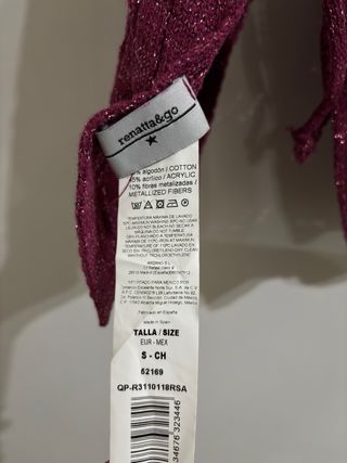 Top brillante Renatta&go talla S