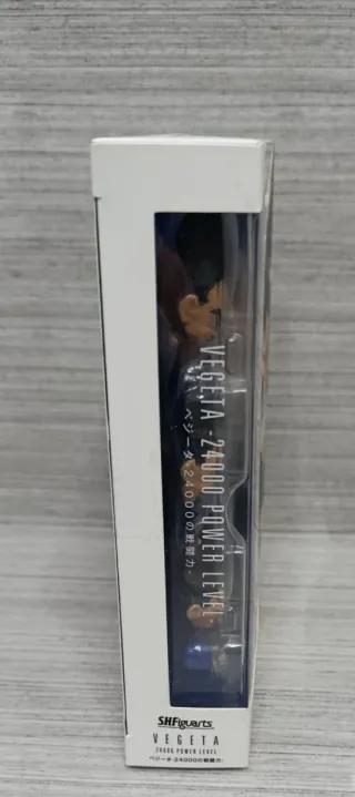 SH FIGUARTS VEGETA 24000 POWER LEVEL DRAGON BALL Z