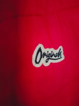 Chaqueta acolchada Jack & Jones roja