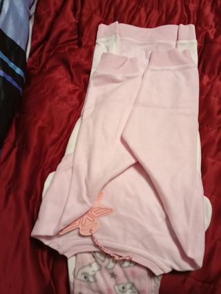 Pijama Niña 7-8 Años Rosa Blanco Oso Nuevo