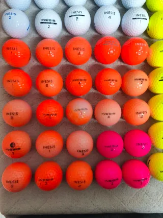 100 Bolas de Golf Inesis, golfe, pack