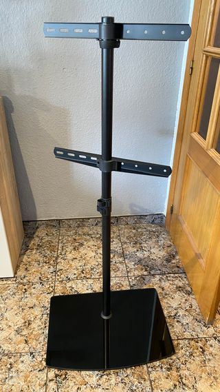 ONKRON Soporte TV Pie Cristal Templado