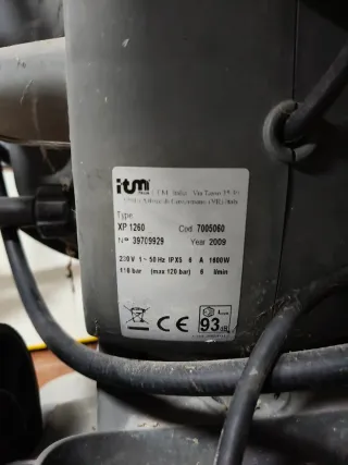 Idropulitrice professionale ITM Italia XP 1260