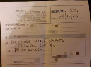 Piano Digitale Kurzweil CUP /M1 Bianco