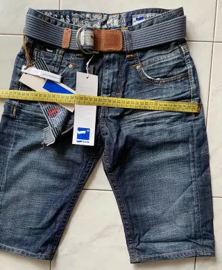 Bermuda Gas jeans con cintura, taglia 8 anni