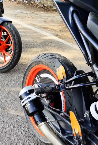 Tubo de escape Austin Racing KTM DUKE 125 250