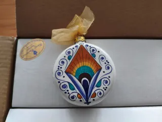 Palline Natale Ceramica Faentina