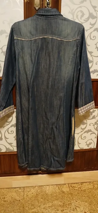 Vestido camisero vaquero azul