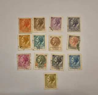 Lotes de sellos de Italia