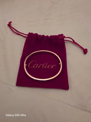 Pulsera Cartier Oro Rosa