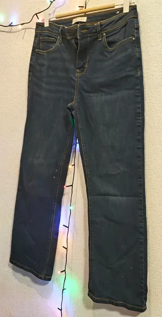 Pantalón recto Springfield azul