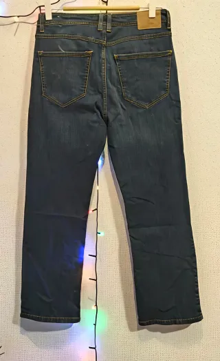 Pantalón recto Springfield azul