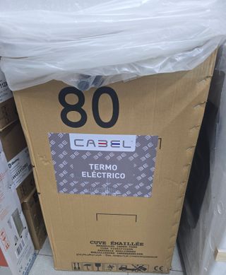 Termo Eléctrico Cabel 80L