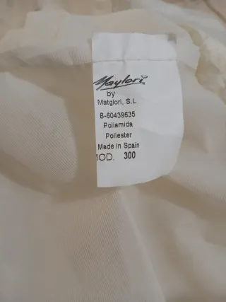 Can Can blanco talla única