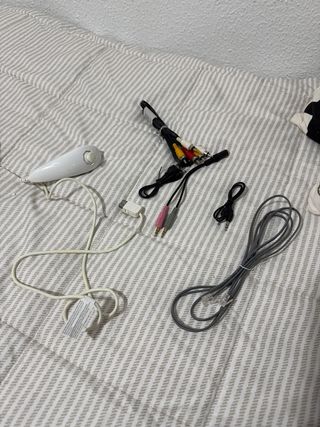 Consola Wii Blanca + Mandos + Juegos