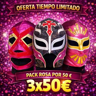 Pack Máscaras Lucha Libre Mexicana