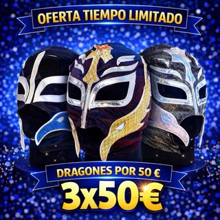 Pack Máscaras Lucha Libre Mexicana