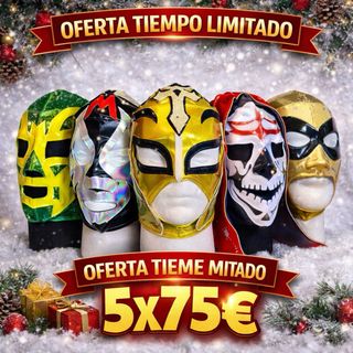 Pack Máscaras Lucha Libre Mexicana