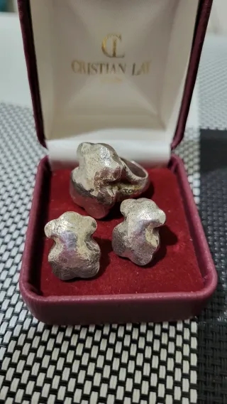 Conjunto  Plata Tous