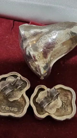 Conjunto  Plata Tous