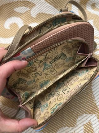 Bolso bandolera estampado niña