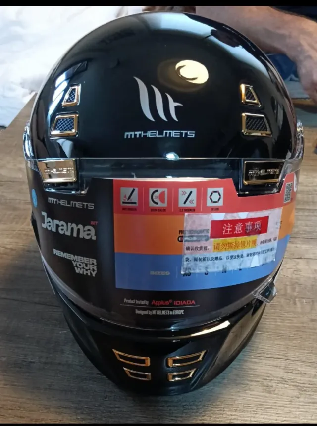 Casco Mthelmets Jarama XL Negro/Gris