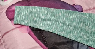 Maglia donna verde e bianca