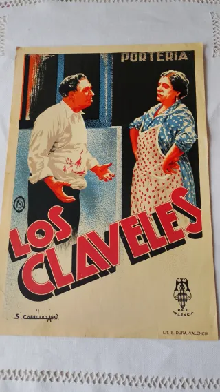 Programa Cine Los Claveles 1936