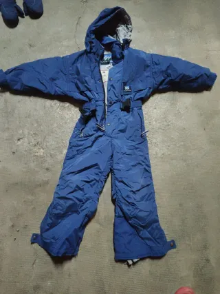 Mono de esquí azul talla 4