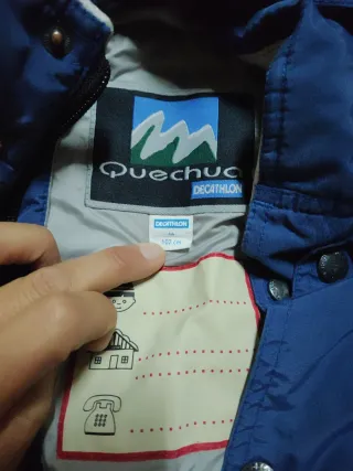 Mono de esquí azul talla 4