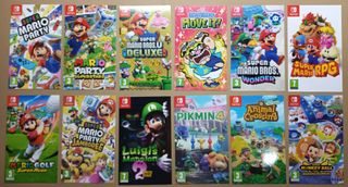 Lote Láminas Promocionales Nintendo Switch