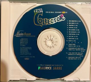 Banda Sonora The Collector Maurice Jarre CD Japón