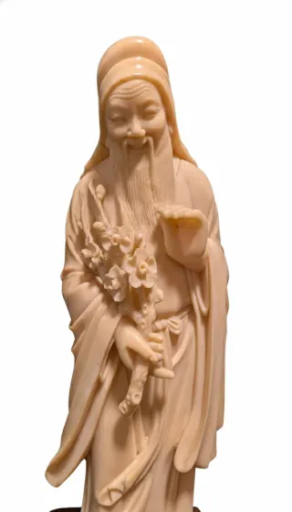 Statuetta Shoulao Cina 1900