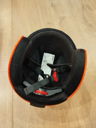 Casco de esquí infantil naranja