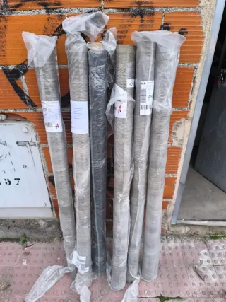 Suelo vinílico 140x500cm Roble Gris Visón