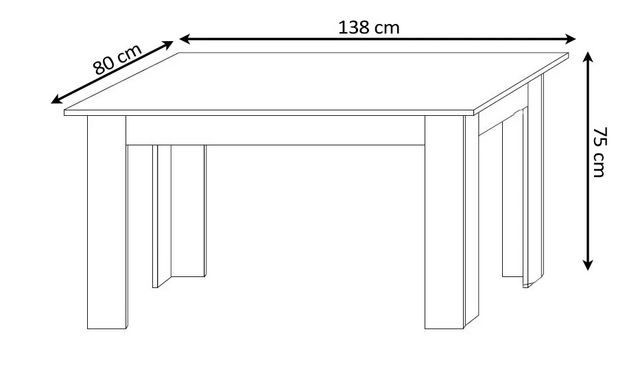 Oferta Pack Mesa Comedor + 4 Sillas + Mesa Centro