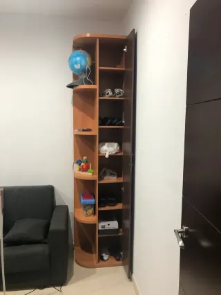 Dormitorio modular de pared