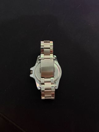 Reloj Rolex Negro y Plateado