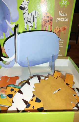 Djeco Volu Puzzle 7 Animales