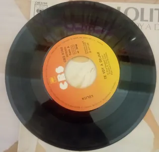 Vinilo Lolita Te voy a dejar CBS 5760