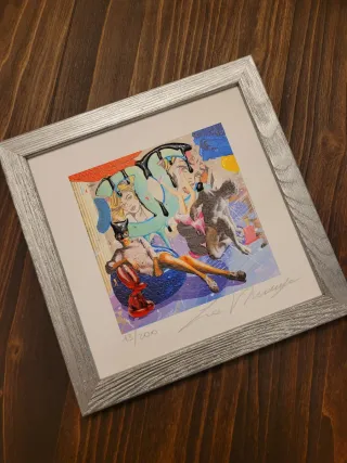 serigrafia Pop Art La Rouge