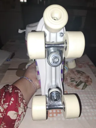 Patines 4 Ruedas Blancos