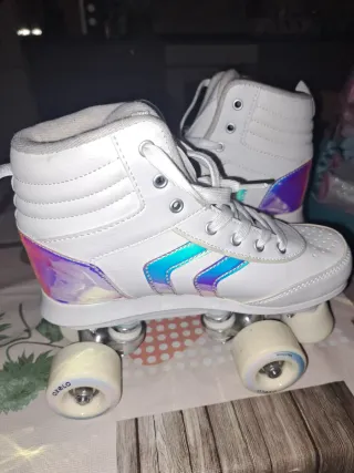 Patines 4 Ruedas Blancos