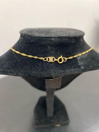 Cadena Oro 18k Singapur