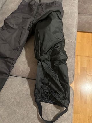 Peto de nieve infantil Wedze negro/gris