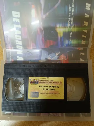 Soldado Universal El Retorno VHS Videoclub
