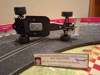 SCALEXTRIC UK 1990 TYRRELL 019 #4 J.Alesi