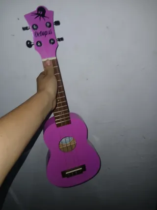 Ukelele Rosa Octopus Nuevo 5-11 años